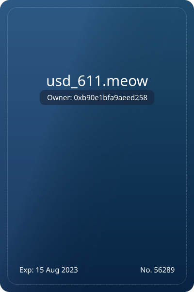 usd_611.meow asset
